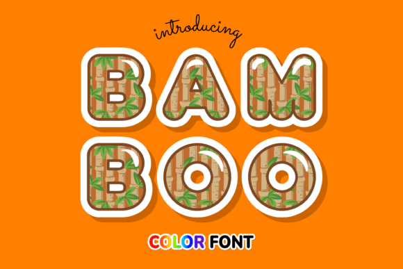 Bamboo Font: A Colorful Tool for Modern Creative Projects