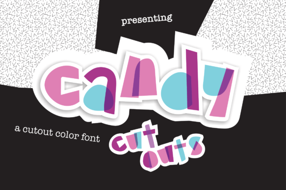 Candy Cutouts: A Typeface That Tastes Like Joy