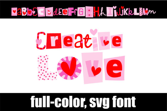 Creative Love: The Color Font That Brings Emotion to Design