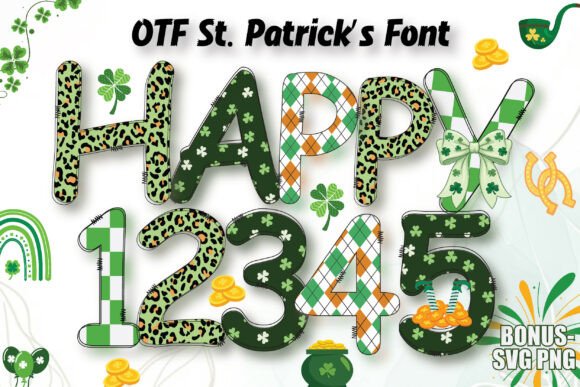 Four Festive Fonts for a Charming St. Patrick's Day