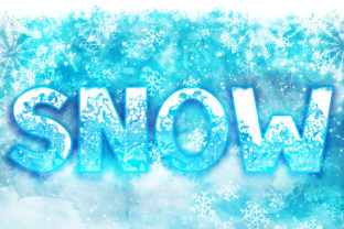 Give Winter Projects a Frosty Edge with Snow Family