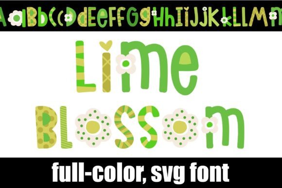 Lime Blossom: A Font That Tastes Like Summer
