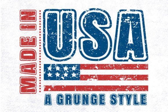 Made in Usa: The Bold, Retro Font for Authentic Projects
