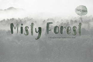 Misty Forest: A Bold Color Font for Creative Branding