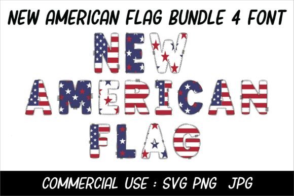 Unleash Bold Patriotism with the New American Flag Font